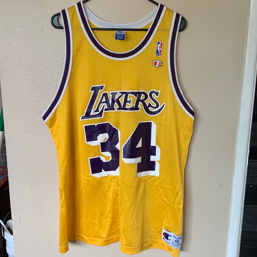 Lakers Champion Shaq Jersey